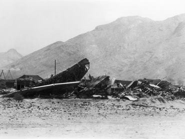 SPAIN - APRIL 15: The January 17, 1966 Catastrophe At Palomares Was Caused By An Accident During The In-Flight Supplying Of A Us Air Force B-52 Nuclear Bomber By A Kc-135 Of The Us Air Force Above Southern Spain. (Photo by Keystone-France/Gamma-Keystone via Getty Images)