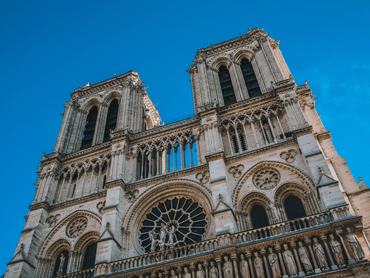 Notre Dame homlokzata