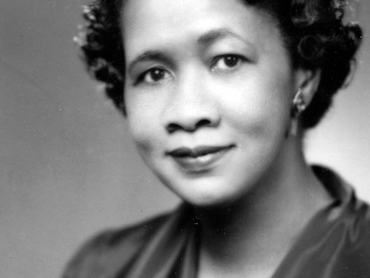 Dorothy I. Height amerikai polgárjogi aktivista portréja (1912–2010), a National Council of Negro Women elnöke, Baltimore, Maryland, 1950 (Fotó: Afro American Newspapers/Gado/Getty Images)