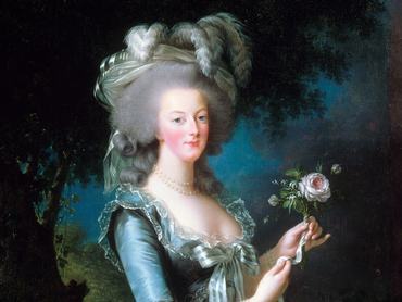 Élisabeth Vigée Le Brun, francia iskola. Marie Antoinette rózsával, 1783. Olaj, vászon (113 × 87 cm). Versailles, Versailles-i kastély és Trianon. (Fotó: Photo12 / Universal Images Group via Getty Images)