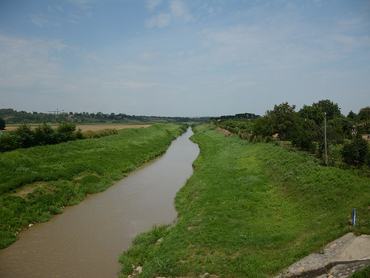 A Kapos folyó partja Pincehelynél